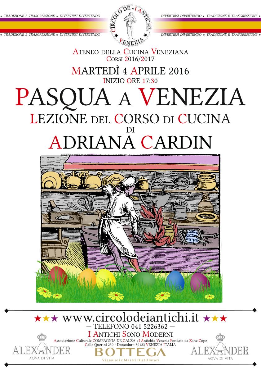 Corso di Cucina di Adriana Cardin - Pasqua a Venezia