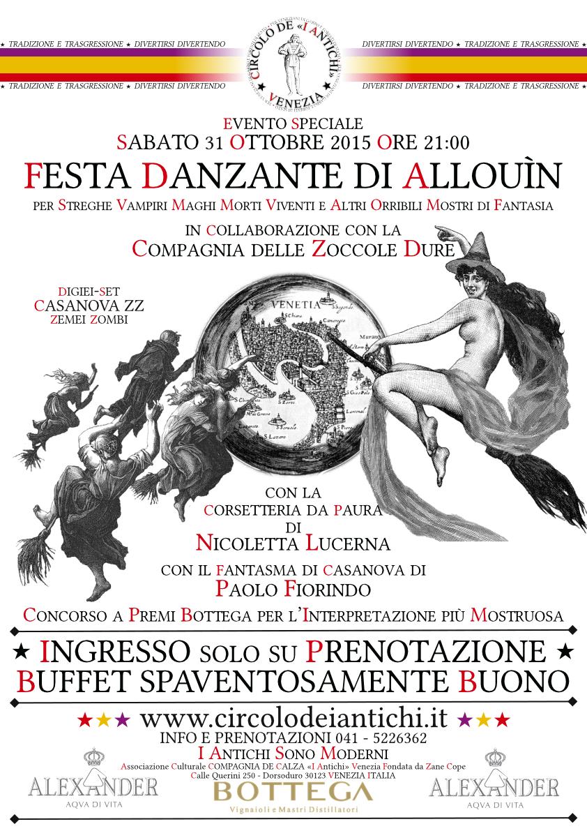 Locandina - Allouìn Festa Danzante - 31 ottobre 2015